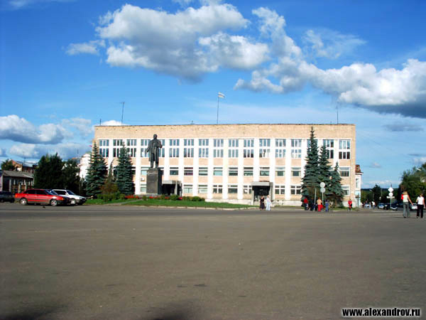 город Александров Советская площадь в Александровском районе Владимирской области фото vgv