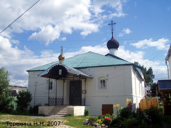 Сергиевская церковь кон. XVII в. в Гороховецком районе Владимирской области фото vgv