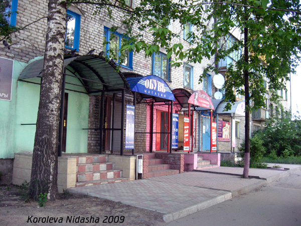 магазин Обувь на Теплицком проспекте 37 в Гусевском районе Владимирской области фото vgv