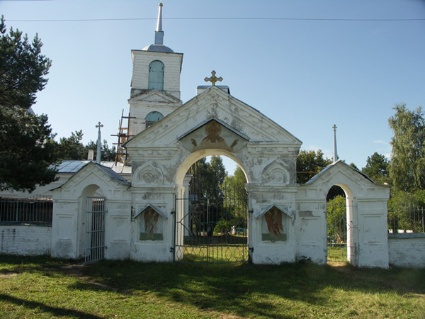 Преображенская церковь 1812-1815 гг. в Гусевском районе Владимирской области фото vgv