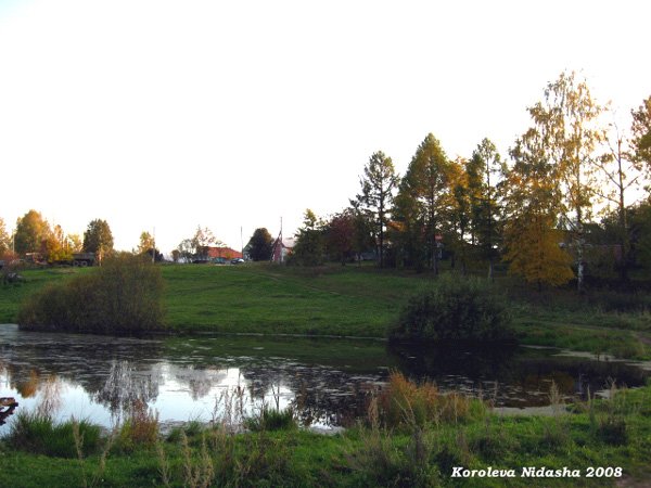 пруд на Красина в Камешковском районе Владимирской области фото vgv
