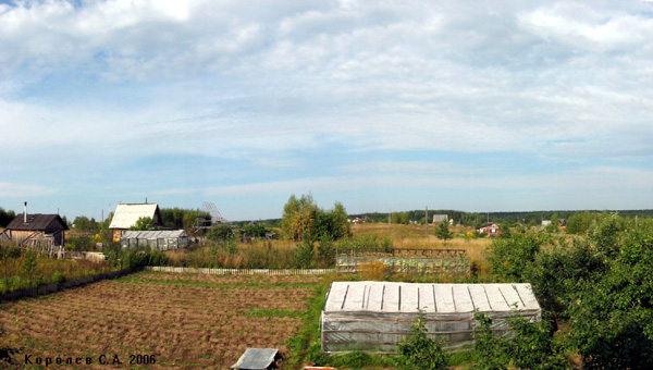 Коллективные сады у д. Симоново в Камешковском районе Владимирской области фото vgv