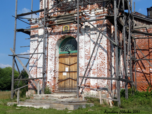 Ильинская церковь 1868 г. села Тынцы в Камешковском районе Владимирской области фото vgv