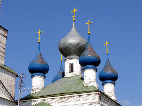 Церковь Казанской иконы Божией Матери 1808 г. в Камешковском районе Владимирской области фото vgv