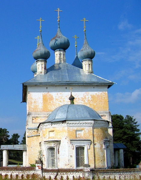 Церковь Владимирской Божьей Матери в Камешковском районе Владимирской области фото vgv