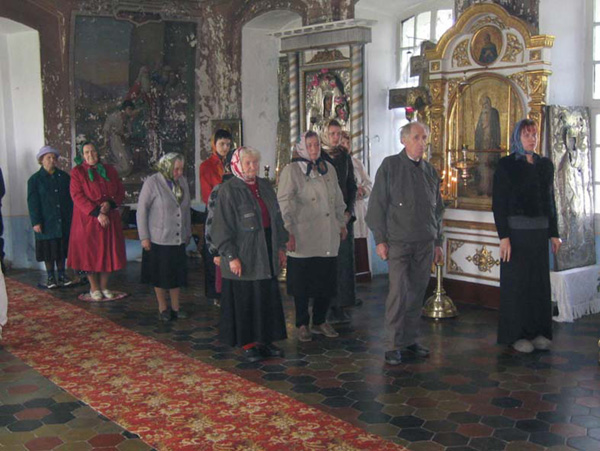 Церковь Владимирской Божьей Матери в Камешковском районе Владимирской области фото vgv