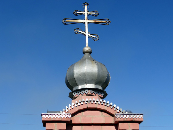 Неизвестная часовня в деревне Харламово в Камешковском районе Владимирской области фото vgv