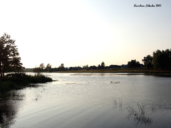 Река Тальша в окрестностях деревни Вакурино в Камешковском районе Владимирской области фото vgv
