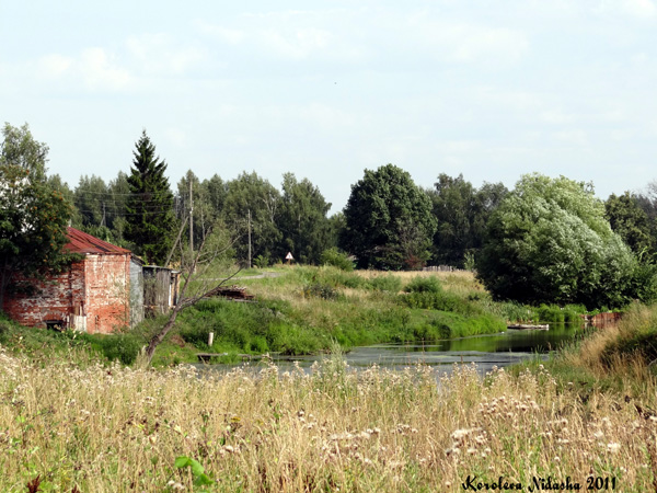 Пруд в деревне Городок в Камешковском районе Владимирской области фото vgv
