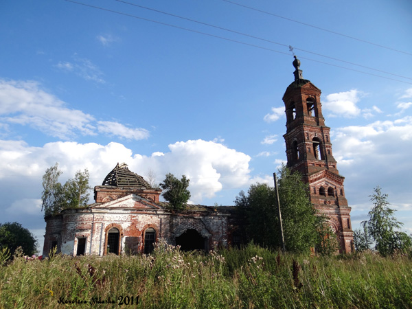 Введенская церковь сер. XIX в. в Камешковском районе Владимирской области фото vgv