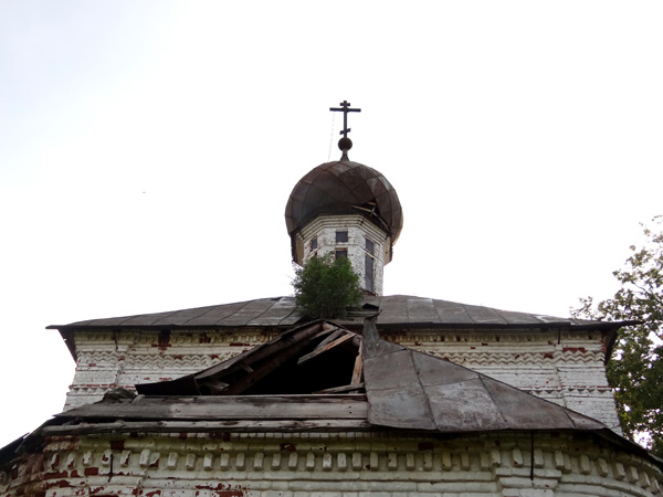 Введенская церковь 1808 г. в Камешковском районе Владимирской области фото vgv
