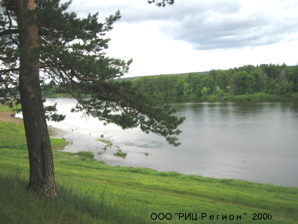 река Клязьма в окресностях с. Патакино в Камешковском районе Владимирской области фото vgv