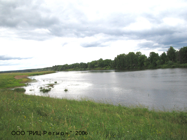 река Клязьма в окресностях с. Патакино в Камешковском районе Владимирской области фото vgv