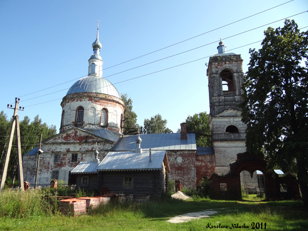 Покровская церковь 1834 г. в Камешковском районе Владимирской области фото vgv