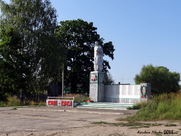 «Обелиск Победы» в деревне Сергеиха в Камешковском районе Владимирской области фото vgv