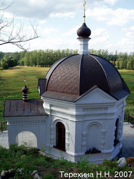 Надкладезная часовня Благовещенского монастыря в Киржачском районе Владимирской области фото vgv