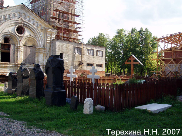 некрополь Благовещенского монастыря в Киржачском районе Владимирской области фото vgv