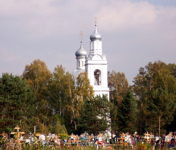 кладбище на Борисоглебском погосте в Киржачском районе Владимирской области фото vgv
