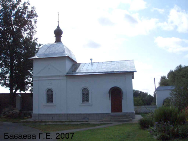 Никольская церковь 1821 г. в Филлиповском в Киржачском районе Владимирской области фото vgv