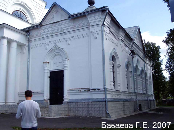 Никольская церковь 1821 г. в Филлиповском в Киржачском районе Владимирской области фото vgv