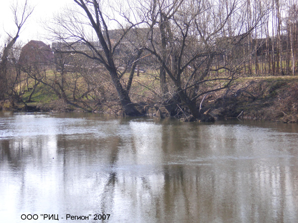 река Шерна у д. Дворищи в Киржачском районе Владимирской области фото vgv