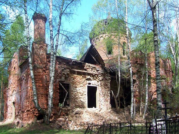 Церковь Пантелеимона 1910 г. в Киржачском районе Владимирской области фото vgv