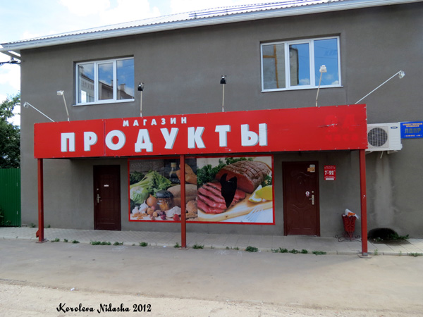 Магазин Продукты на Ульяновской 22 в Кольчугинском районе Владимирской области фото vgv