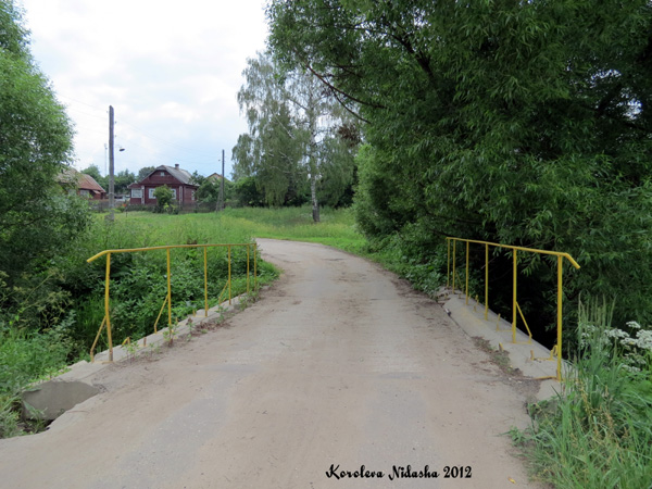 Мостик на Ульяновском шоссе в Кольчугинском районе Владимирской области фото vgv
