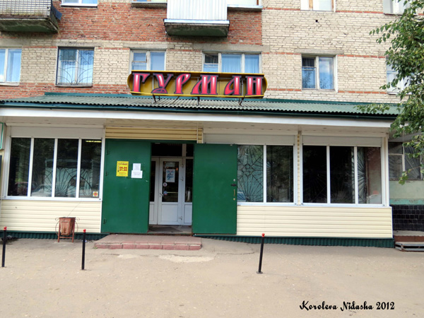Магазин продуктов Гурман на III-Интернационала 63 в Кольчугинском районе Владимирской области фото vgv
