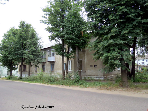 город Кольчугино КИМ улица 12 в Кольчугинском районе Владимирской области фото vgv