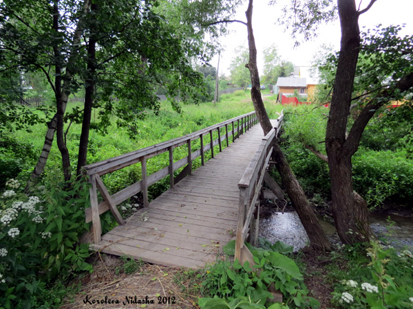 Мост к ул. Нагорной в Кольчугинском районе Владимирской области фото vgv