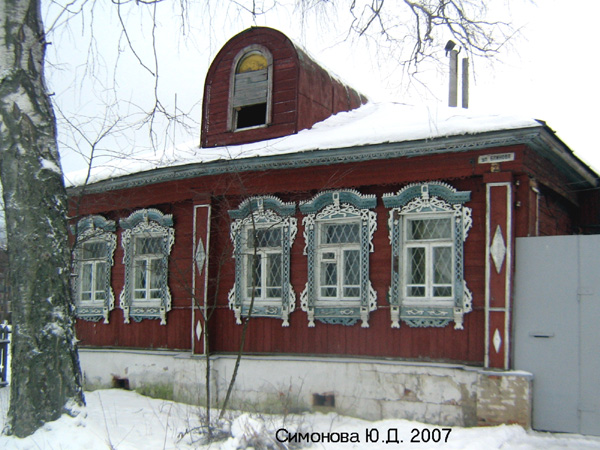 Деревянные наличники на Блинова 2 в Ковровском районе Владимирской области фото vgv