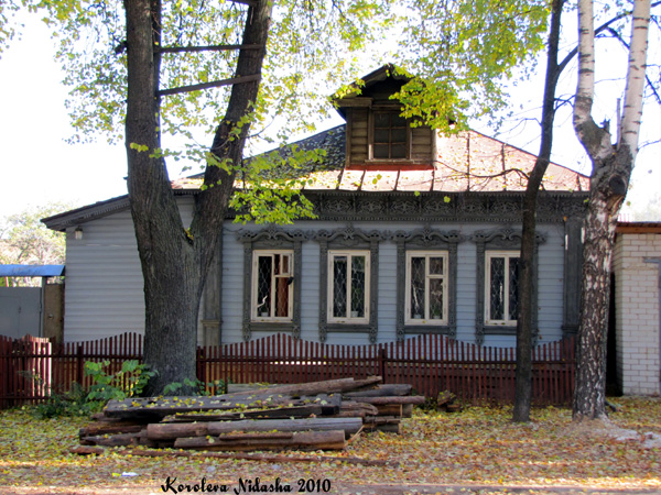 Деревянные наличники на Лопатина 12 в Ковровском районе Владимирской области фото vgv