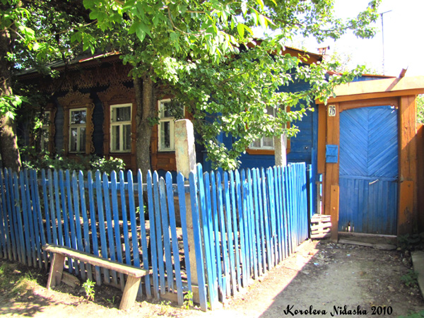 Деревянные наличники на Станиславского 76 в Ковровском районе Владимирской области фото vgv