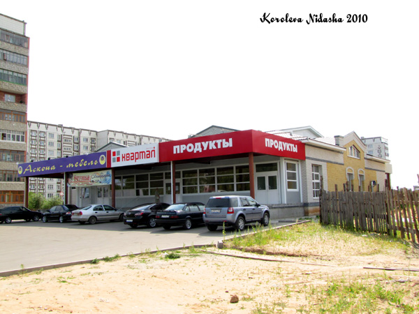 Магазин Квартал на Ватутина 55/1 в Ковровском районе Владимирской области фото vgv