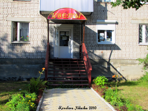магазин Цветы на улице Строителей дом 8 в Ковровском районе Владимирской области фото vgv