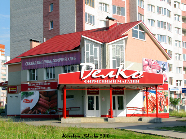 Фирменный магазин мясопродуктов ДелКо на улице Строителей 9 в Ковровском районе Владимирской области фото vgv