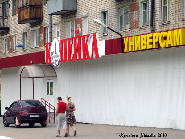 Универсам Копейка на Туманова 11 в Ковровском районе Владимирской области фото vgv
