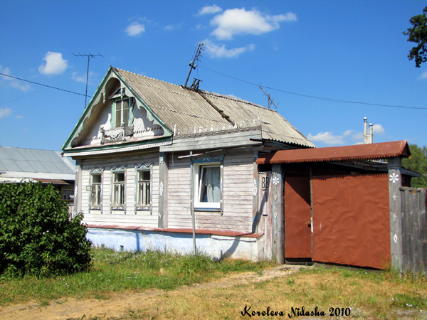 Деревянные наличники на Урицкого 88 в Ковровском районе Владимирской области фото vgv