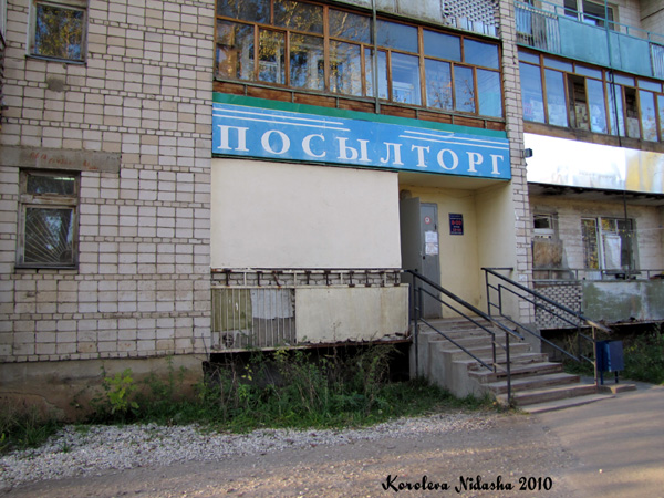 Магазин Посылторг на Вишневой улице дом 3 в Ковровском районе Владимирской области фото vgv