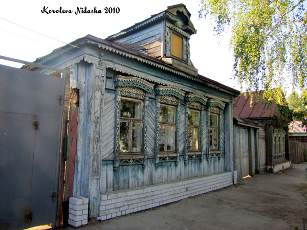 Деревянные наличники на улице Челюскинцев 126 в Ковровском районе Владимирской области фото vgv