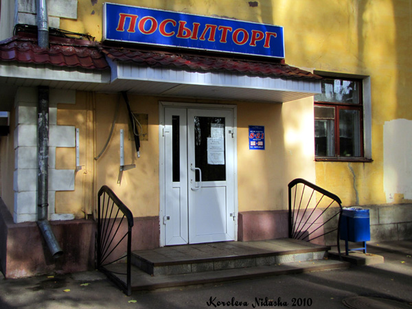 Магазин Посылторг на Чернышевского 2 в Ковровском районе Владимирской области фото vgv