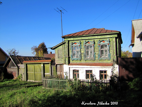 Деревянные наличники на Шмидта 5 в Ковровском районе Владимирской области фото vgv