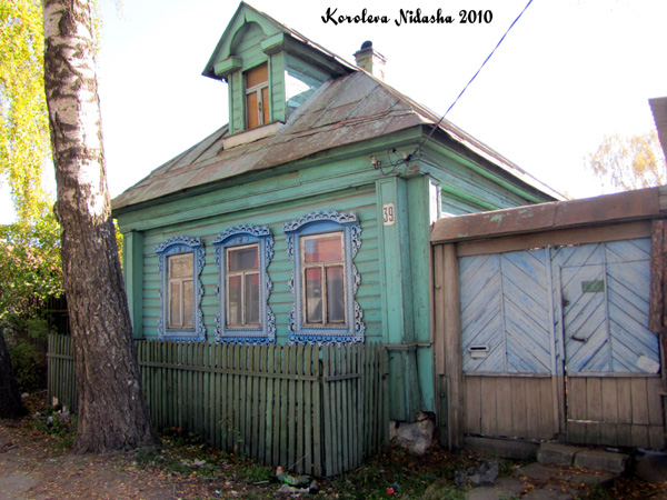 Деревянные наличники на Шмидта 39 в Ковровском районе Владимирской области фото vgv