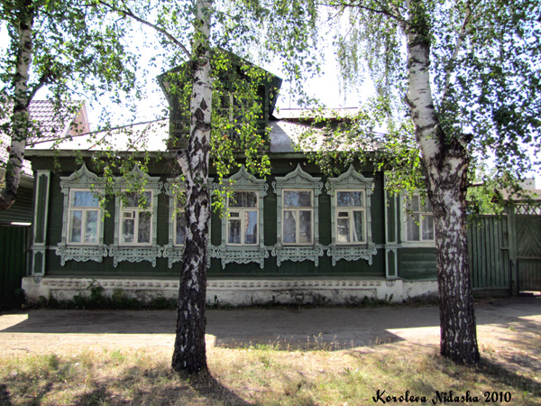 Деревянные наличники на Володарского 49 в Ковровском районе Владимирской области фото vgv