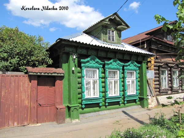 Деревянные наличники на улице Генералова 60 в Ковровском районе Владимирской области фото vgv