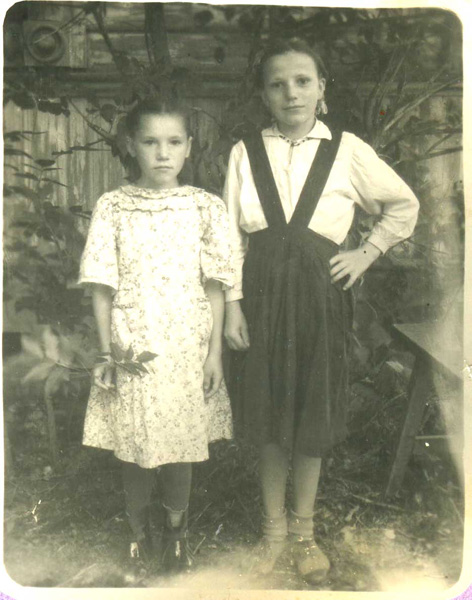 Шурочка Тюрина 1947-1958 гг. в Меленковском районе Владимирской области фото vgv