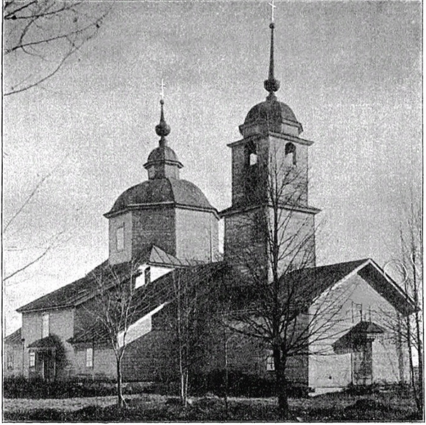 Предтеченская церковь в Двойново в Меленковском районе Владимирской области фото vgv