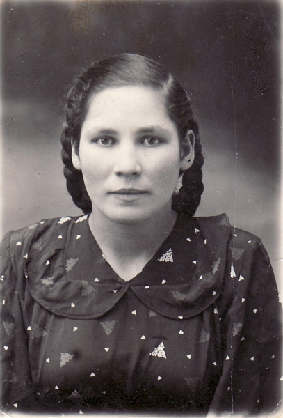 Киселева Анна Егоровна 1950-е годы в Меленковском районе Владимирской области фото vgv
