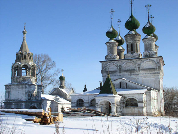Воскресенский женский монастырь XVII-XIX в. в Муромском районе Владимирской области фото vgv